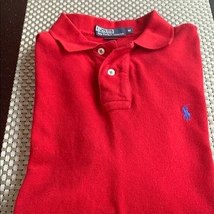 POLO by Ralph Lauren dark red 2 button LONG SLEEVE